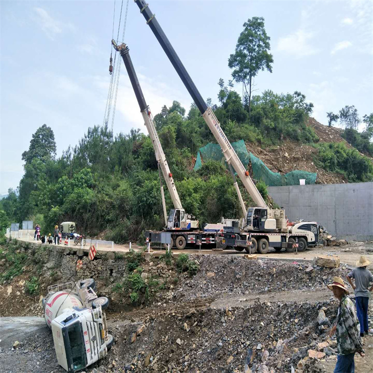 武威武威24小时应急道路救援吊装吊装现场实拍